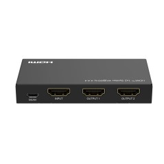 MicroConnect 4K60Hz HDMI Splitter 1x2 - Superior Quality Video Distribution | MC-HDMISPLITTER0102-4K
